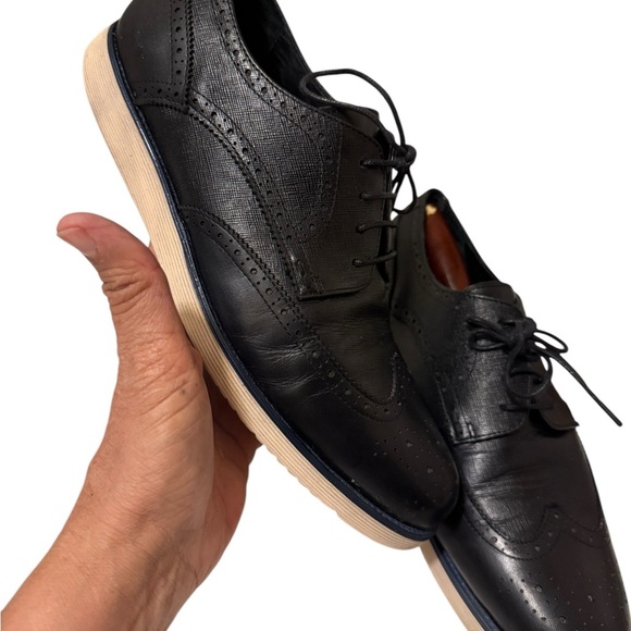 Maro Malon  Black Leather Dress Shoes chick and comfy - Picture 6 of 9